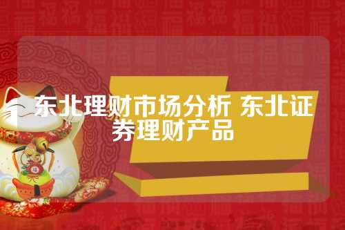 东北新银行理财，创新与机遇的探索 东北新银行理财