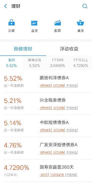 支付宝理财日历关闭方法详解 支付宝的理财日历怎么关闭