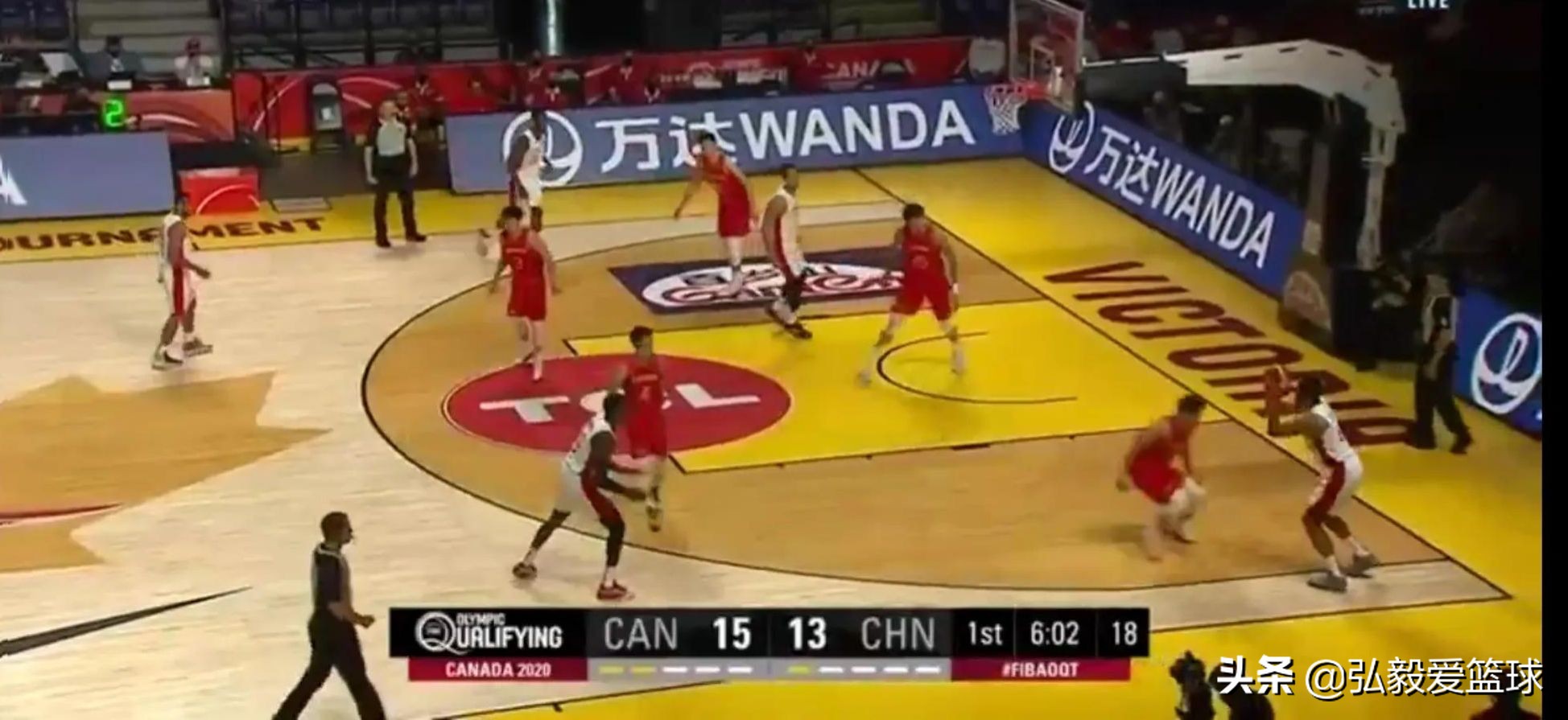 中国男篮与加拿大男篮的篮球对话，国际舞台上的较量与交流 中国vs加拿大男篮